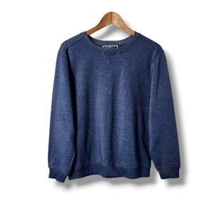 Classic Dusty Blue Long Sleeve Sweatshirt | Karen Scott Sport | PL